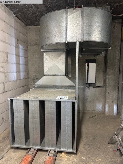 Brikettierpresse + Absauganlage