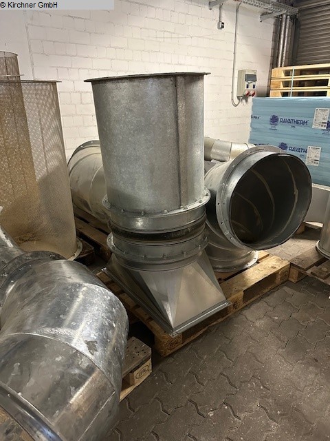Brikettierpresse + Absauganlage