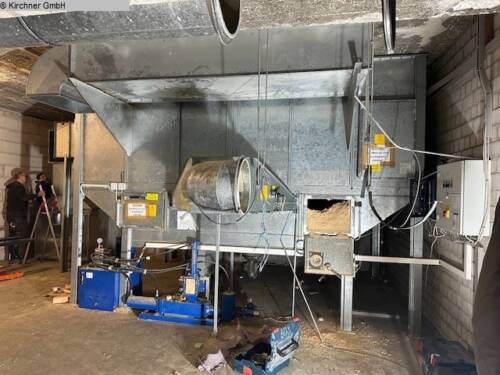 Brikettierpresse + Absauganlage