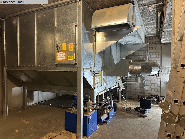Brikettierpresse + Absauganlage