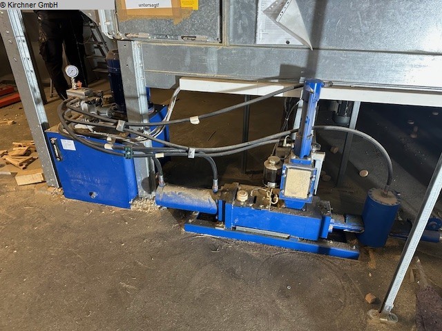 Brikettierpresse + Absauganlage